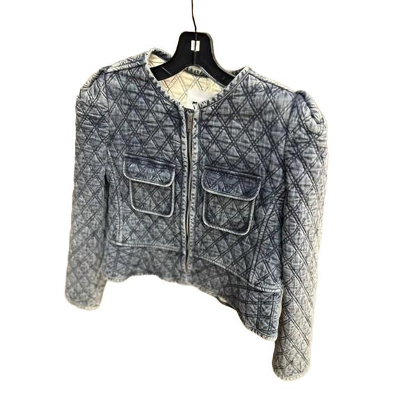 NEW ISABEL MARANT deliona jacket in light blue - Picture 3 of 4